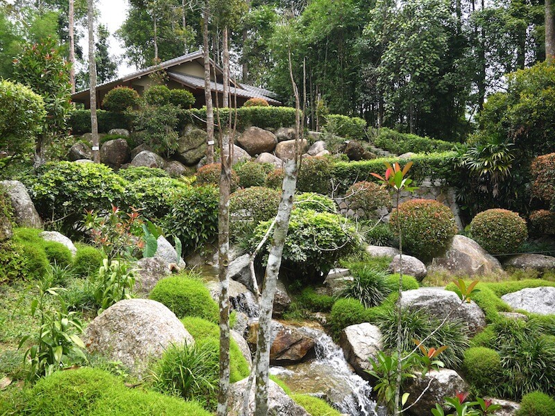 The botanical gardens Bentong
