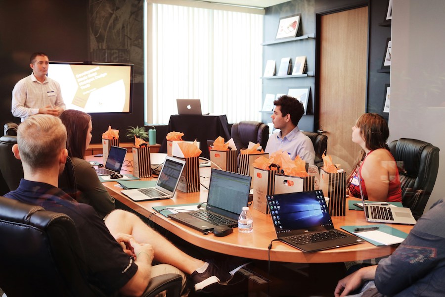 Business team attending an e-invoicing training session in Malaysia