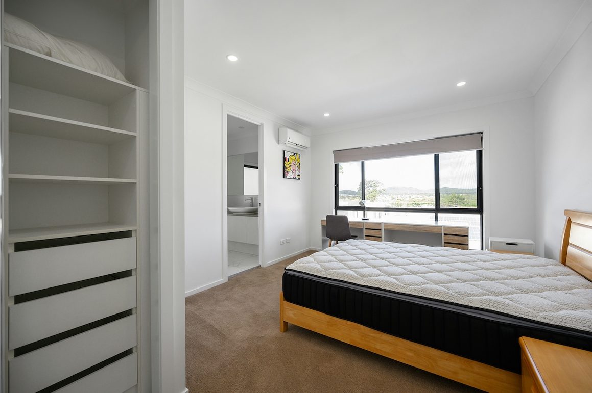 Mattress in bedroom